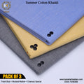PACK OF 3 (Fresh Blue+Mustard Mellow+Charcoal Special)
