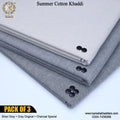 PACK OF 3 (Silver Grey+Original Grey+Charcoal Special)