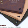 PACK OF 3 (SMOKEY BROZE+GOLDEN BROWN+OLIVE DESIGNER)