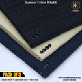 PACK OF 3 (Tuxedo Marel+Chartereuse Glow+Navy Blue)