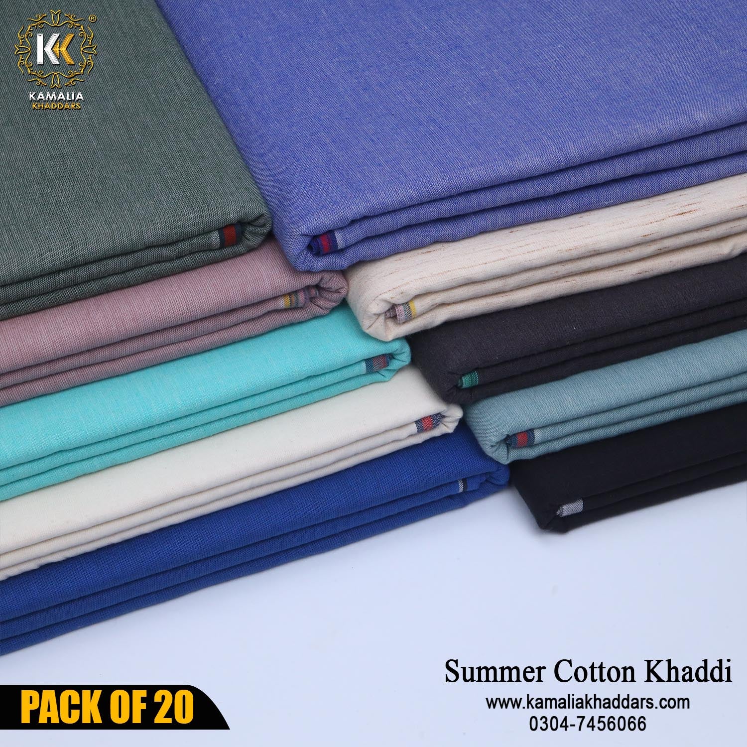 ZAKAAT BUNDLE (PACK OF 20 SUITS)